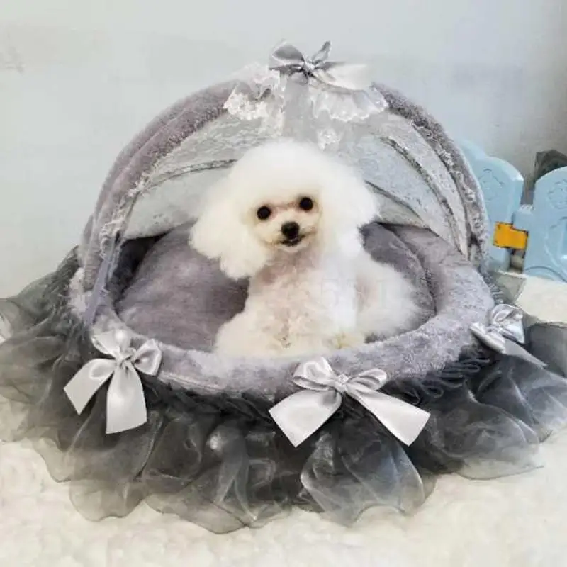 Всесезонная люлька для питомца съемная будка кошек собачья Конура-постель