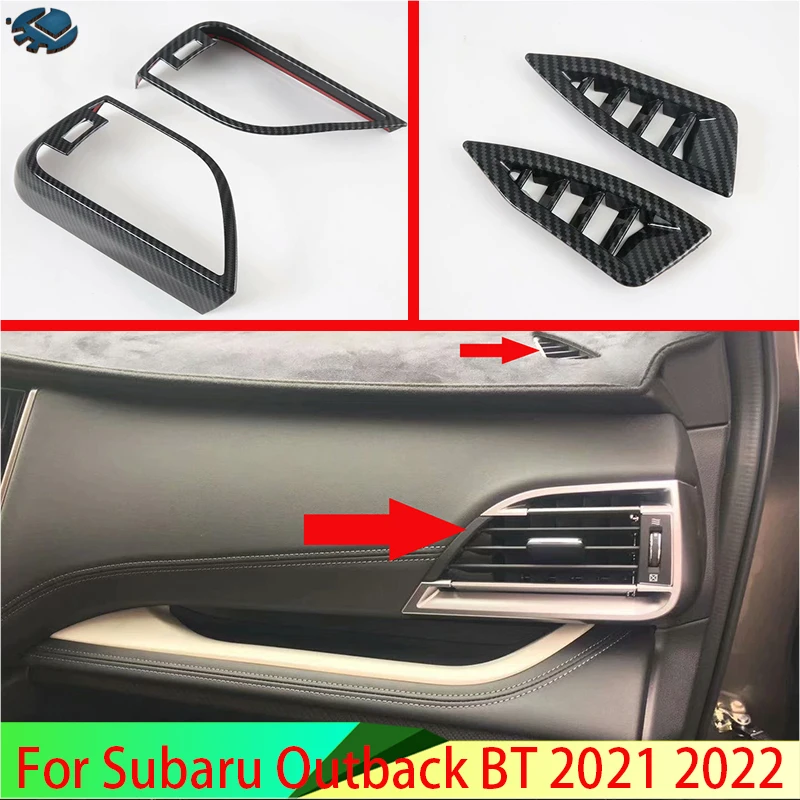 

Чехол для вентиляционного отверстия Subaru Outback BT 2021 2022 из углеродного волокна