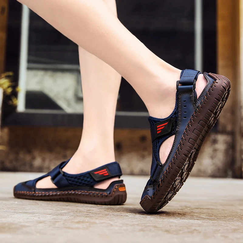 

Sommer Schuhe Herren Men's Summer Footwear Zapato Hombre Verano Sandale Homme Ete Zapatos Breathable Shoes