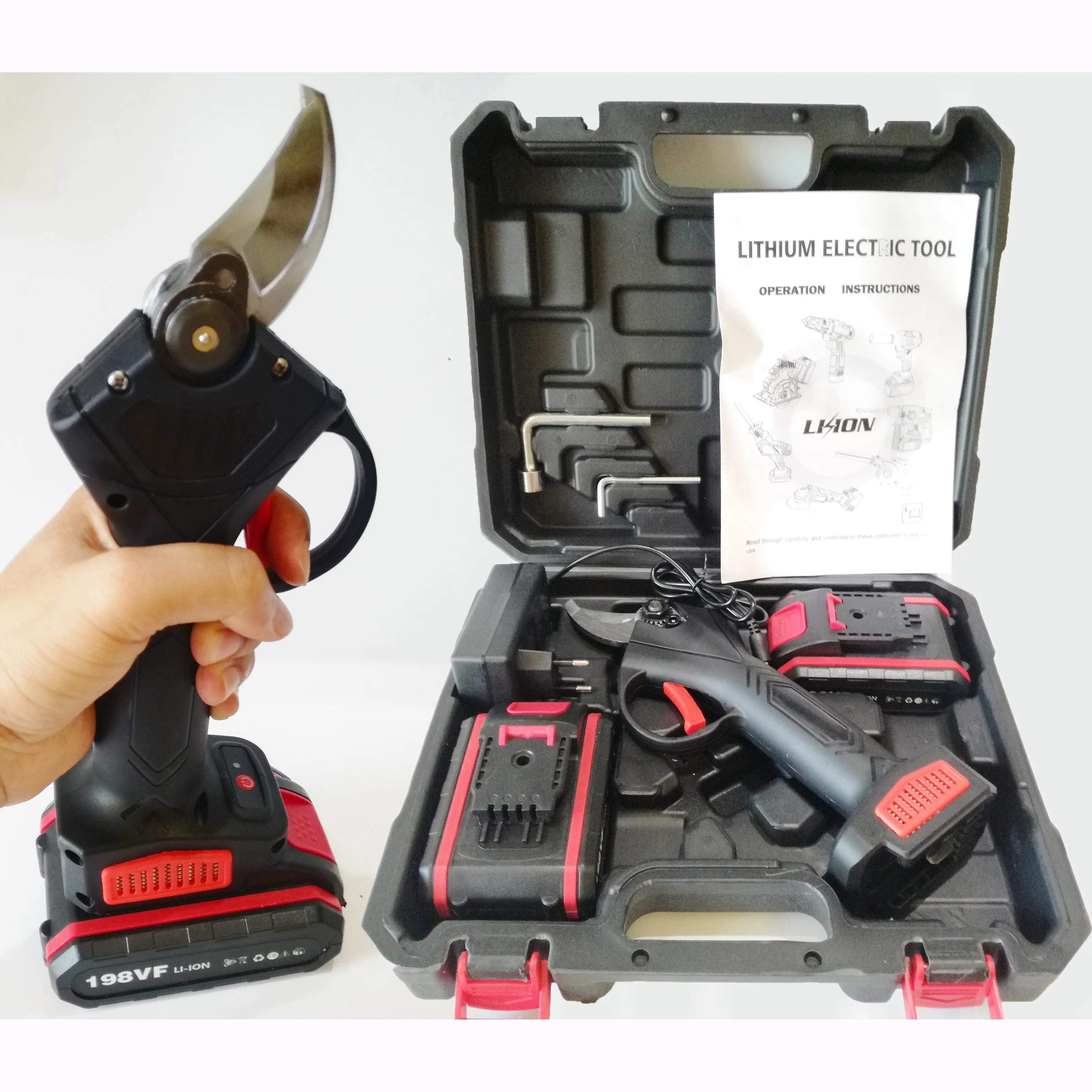 198 в беспроводные электрические ножницы с 2 литий-ионный Батарея 30 мм Макс резки