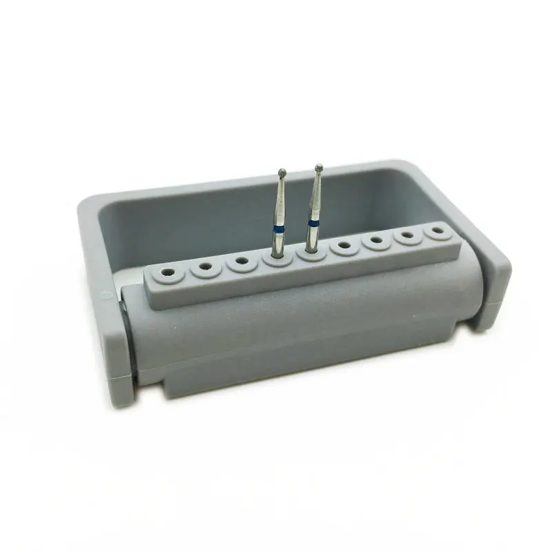 1 шт. стоматологический Алмазный Бур Держатель Автоклавный 9 отверстий