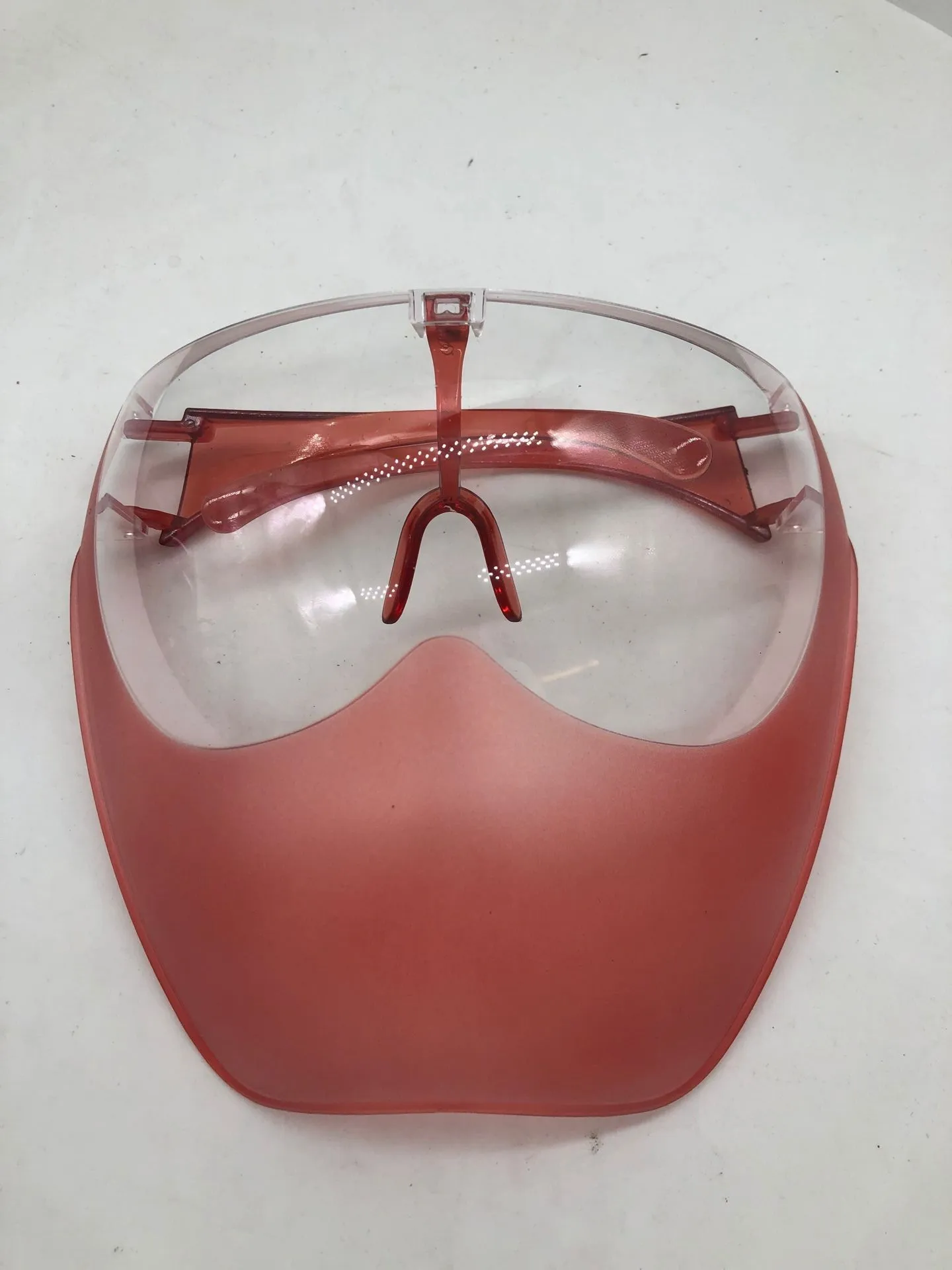 

2021 New 5Colors Adult Eye Shield Visor Wrap Shield Adult Sun Glasses Half Face Shield Guard Protector Face Mask Anti-spray Mask