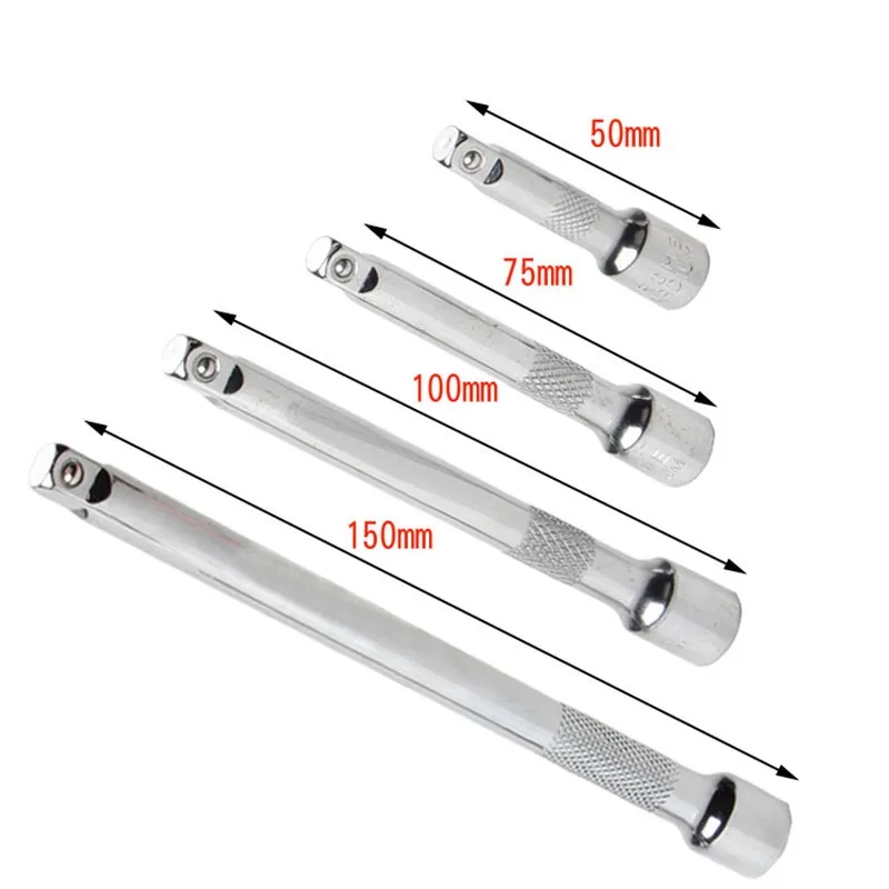 

1/4 Advanced Ratchet Wrench Adapter Auto Repair Wrench Extension Rod Extension Repair Socket Extension Rod Set Durable Hand Tool