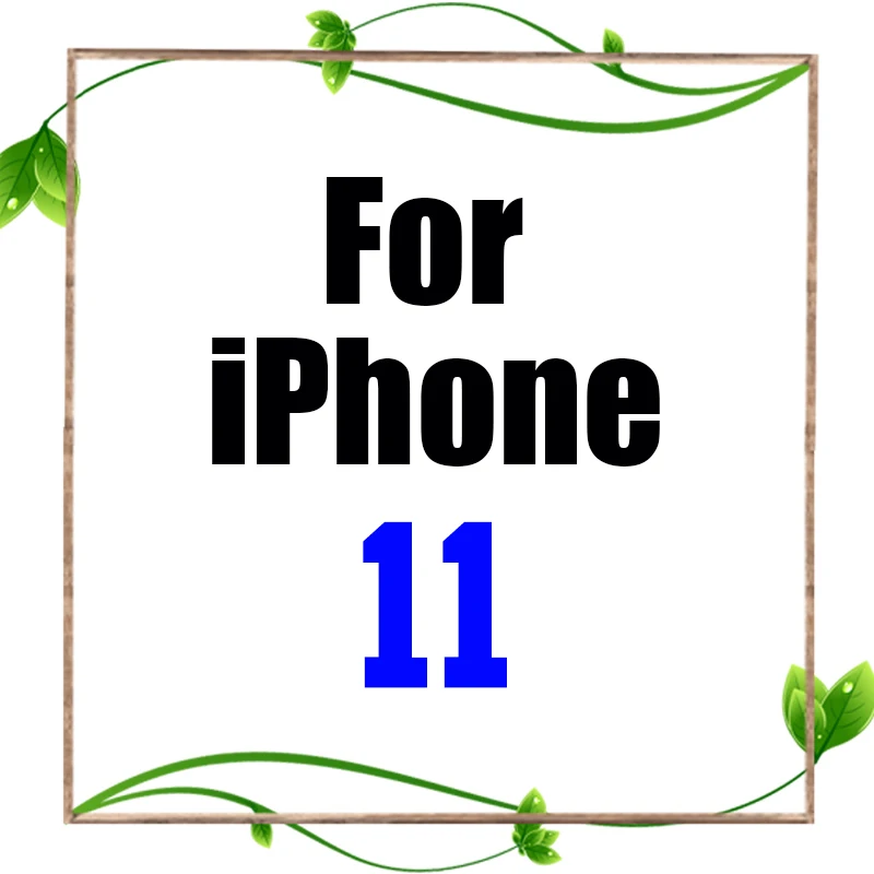 for iPhone 11 Чехол-накладка для iPhone 5, 6s, 7, 8 plus, X, XR, XS, 11 pro, max, samsung Galaxy S6, S7 edge, S8, S9, S10 plus - Цвет: for iPhone 11