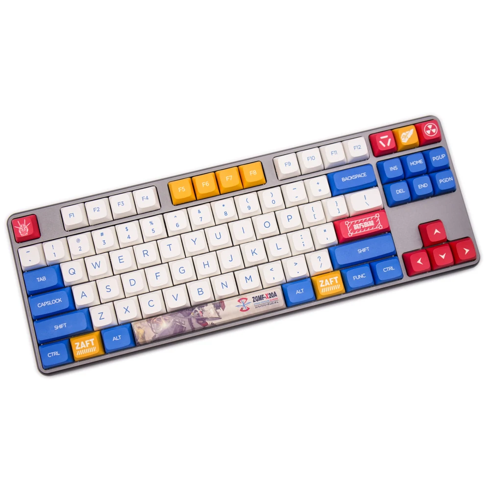 ONECAP Keycap робот Гандам XDA профиль японская краска-сублимация Толстая PBT Keycaps MX
