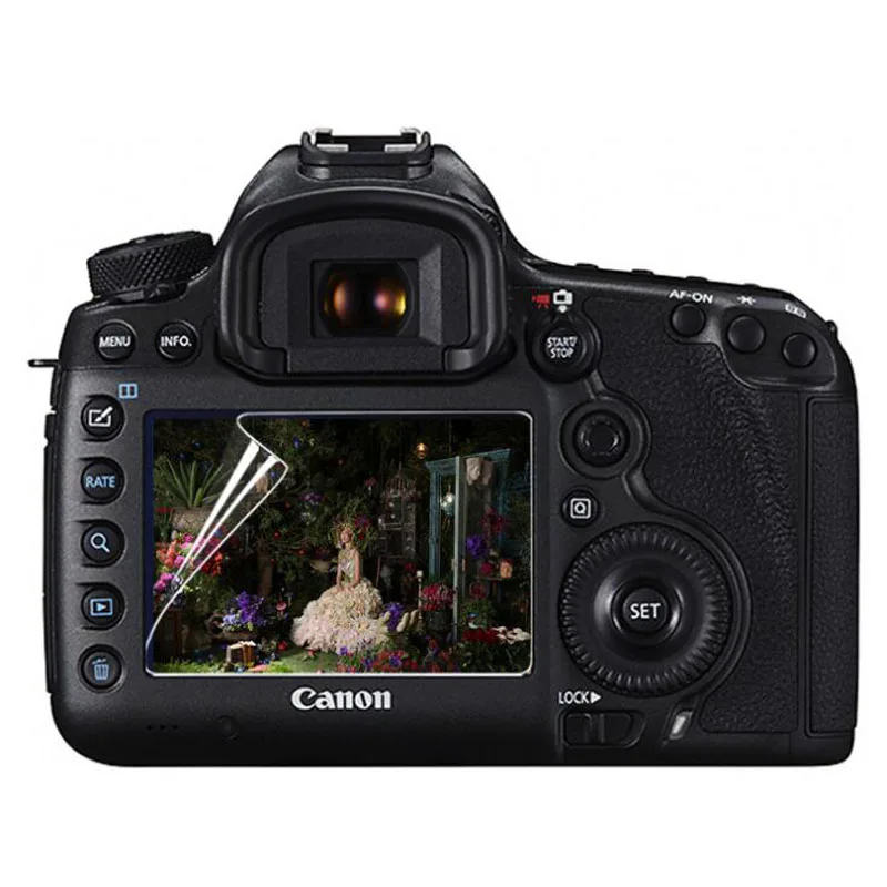Мягкая защитная пленка для экрана Canon EOS 650D 70D 700D 750D 760D 77D 9000D 80D 800D 8000D 90D Rebel T4i T5i T6i T7i