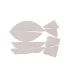 LX9B 2 компл.упак. Тигр игровой Мышь средства ухода за кожей стоп Мышь коньки hardboot для razer Basilisk X HyperSpeed Мышь белый Мышь скользит с изогнутым краем