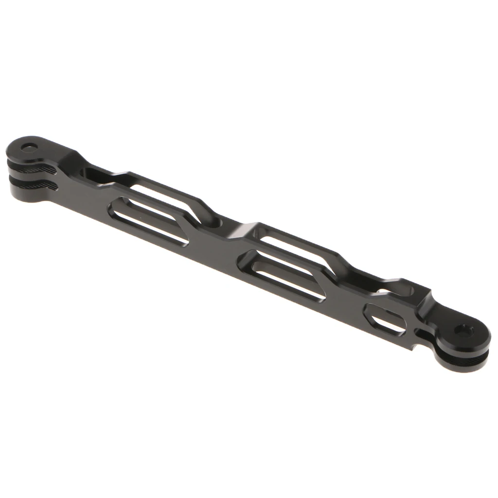 Черный CNC алюминиевый удлинитель металлический держатель для Gopro Hero 6 5 4 3 + 2 1