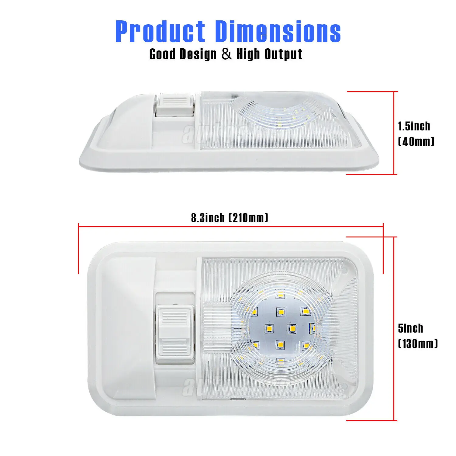 2 шт. светодиодные потолочные светсветильник льники 12 В|Детали и аксессуары для
