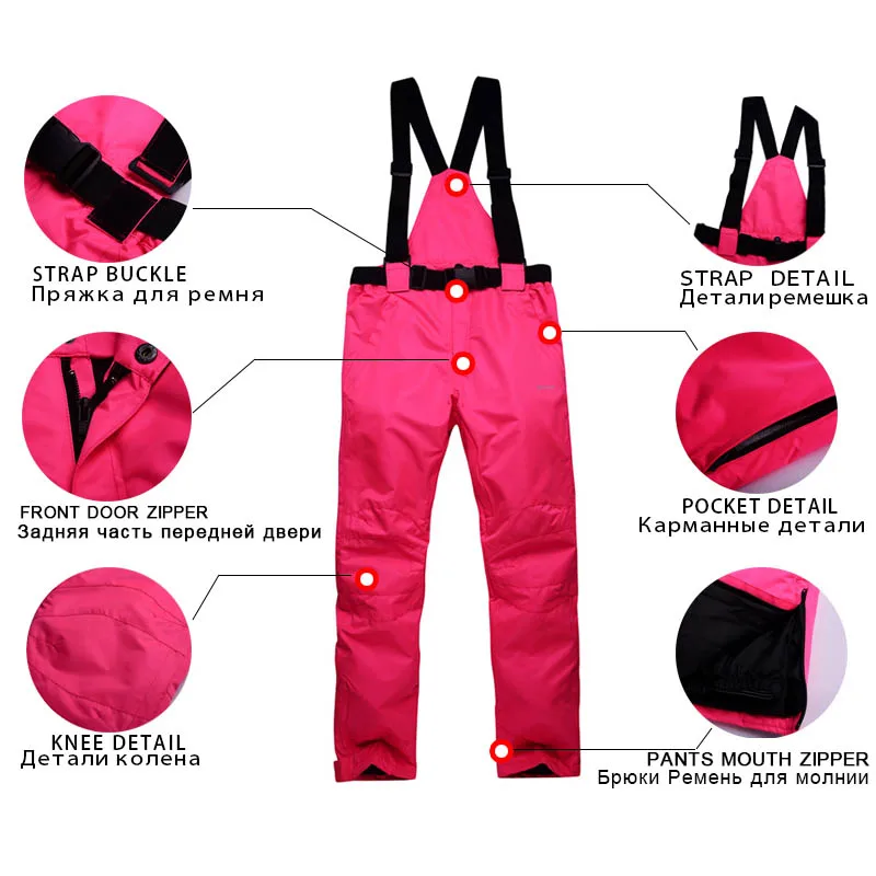 Новый лыжный костюм для женщин ветрозащитная Водонепроницаемая лыжная куртка