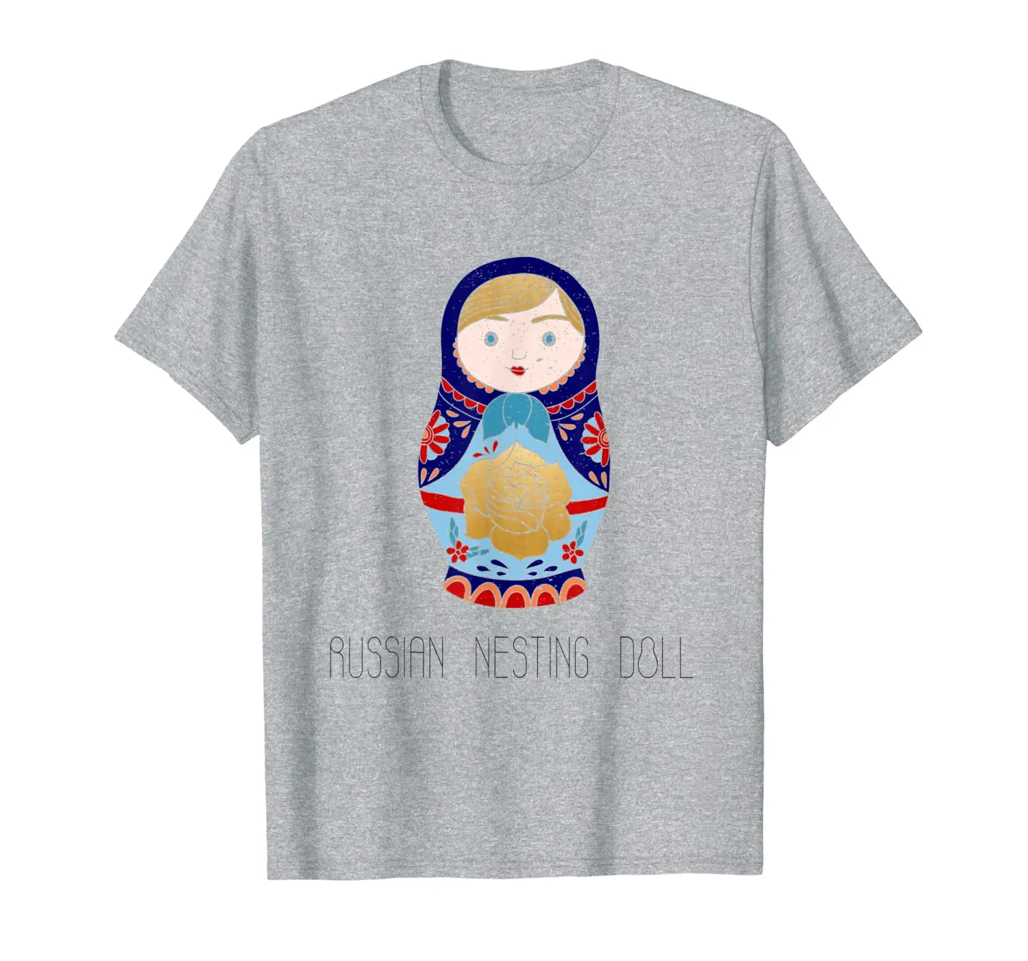 

Russian Nesting Dolls Traditional Russian Tshirt