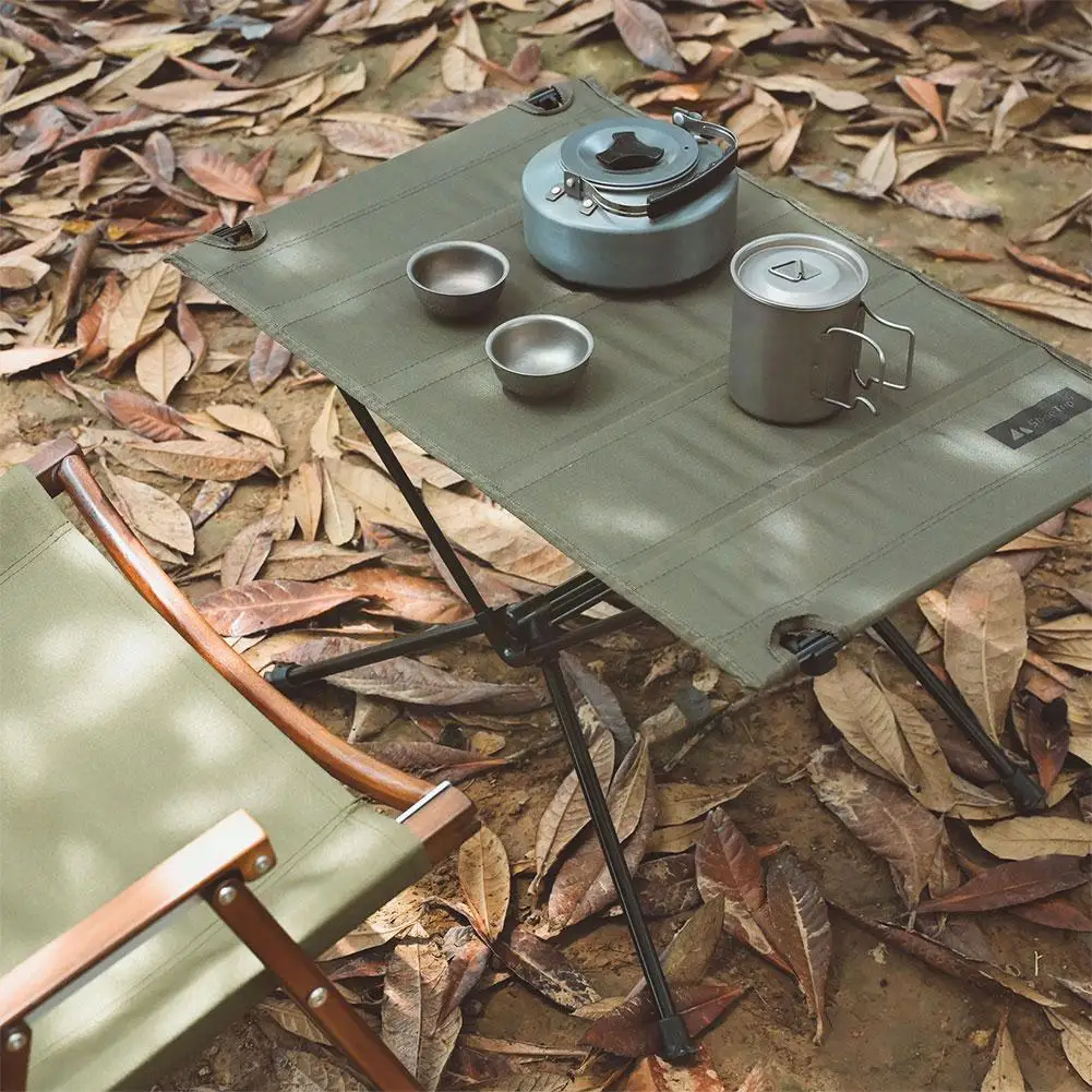 

Portable Foldable Camping Table Aluminum Alloy Outdoor Ultra Furniture Tables For Party BBQ Dinner Light Desk Picnic Comput J8U5