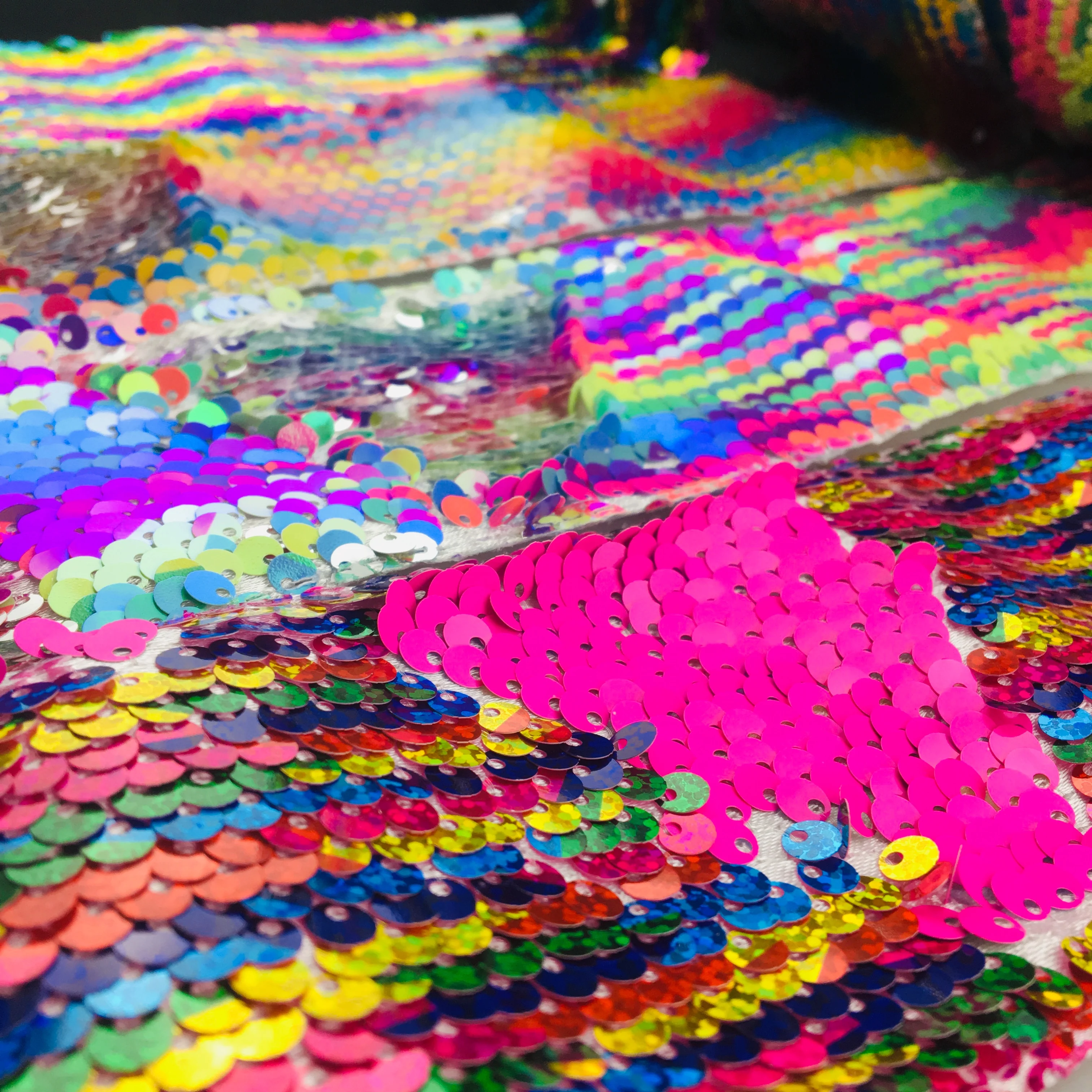 3-дюймовая широкая 75 мм Двусторонняя тканевая лента с блестками | Дом и сад