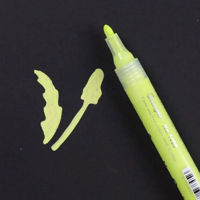 15 цветов постоянного Краски маркер для рисования Керамика стекло ROCK Цвет