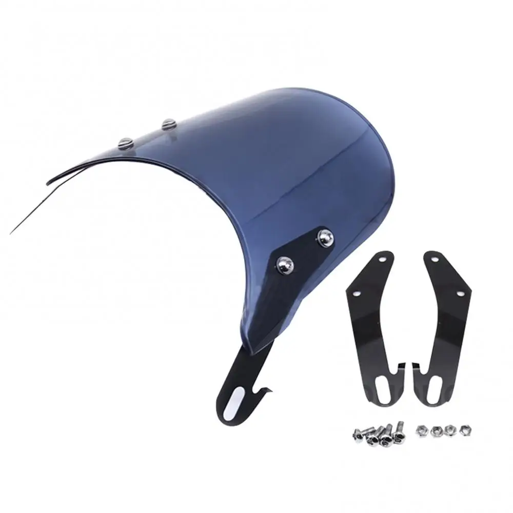 Оголовье ветрового щитка с визором и креплением для инструментов для мотоциклов ретро-кафе-рейсеров 5-7 дюймов, подходит для CG125 GN125 аксессуаров и запчастей.