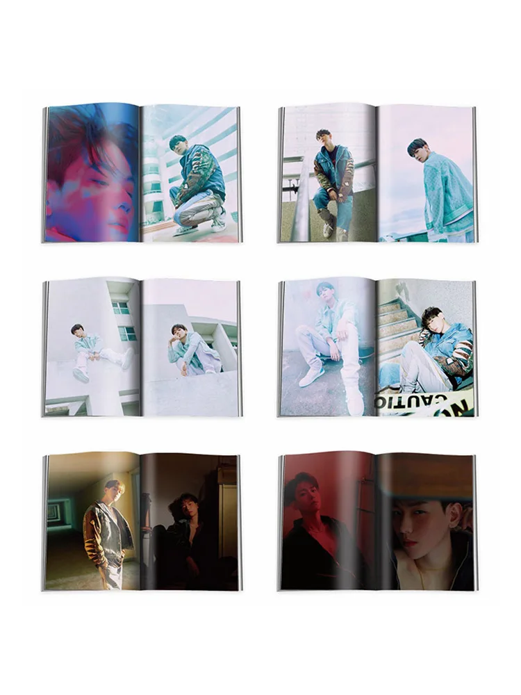 

KPOP EXO BAEKHYUN 2nd Solo Mini Album Delight Mini Photobook Album Photo Card Fan Collection Gifts
