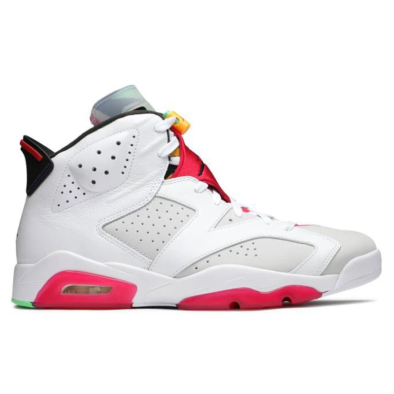 

Air-AJ 6 Retro Original Basketball Shoes CARMINE DEFINING MOMENTS HARE INFRARED Outdoor Sports Sneakers Size US 7-13