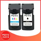 Чернильный картридж для принтера Canon pg 512, cl 513, Pixma mp230, mp250, MP240, MP270, MP480, IP2700, совместим с 512XL, PG512, CL513