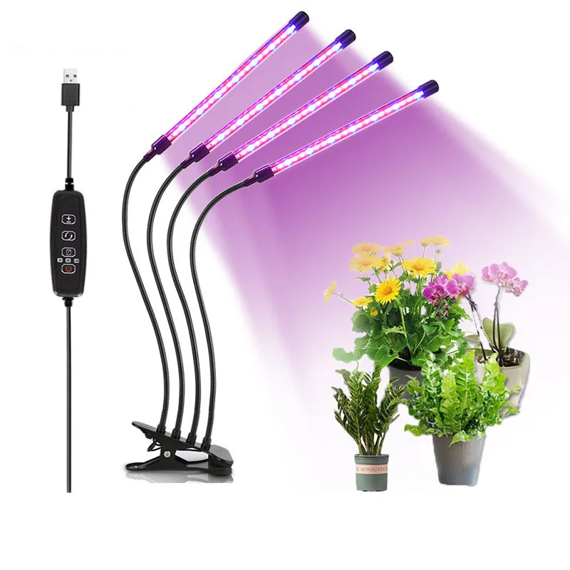 

Lamp for Plants Grow Light USB Phyto Lamp Full Spectrum Fitolampy with Control for Plants Seedlings Flower Fitolamp Grow Light
