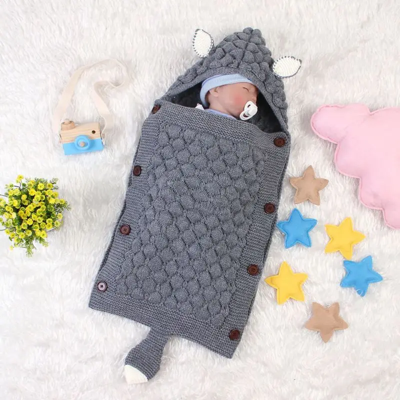 

Baby Sleeping Bags Envelopes Newborn 0-6M Bebes Swaddle Wrap Sleepsacks for Stroller