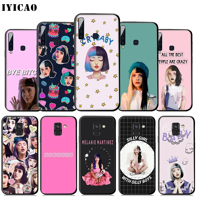 IYICAO Melanie Martinez Soft Case for Samsung Galaxy A9 A7 A8 A6 Plus 2018 A3 A5 2017 2016 &amp J6 Cover |