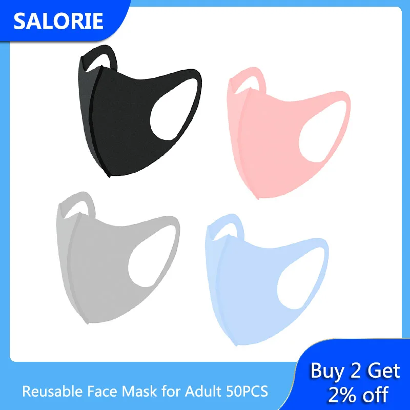 Моющиеся маски для лица многоразовые рта дышащая маска женщин мужчин и взрослых