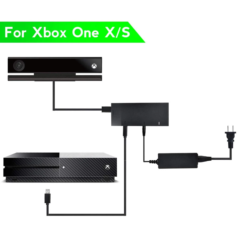 2020 новый сенсорный адаптер переменного тока Kinect версии 2 0 для Xbox one S / X Windows ПК BOX ONE