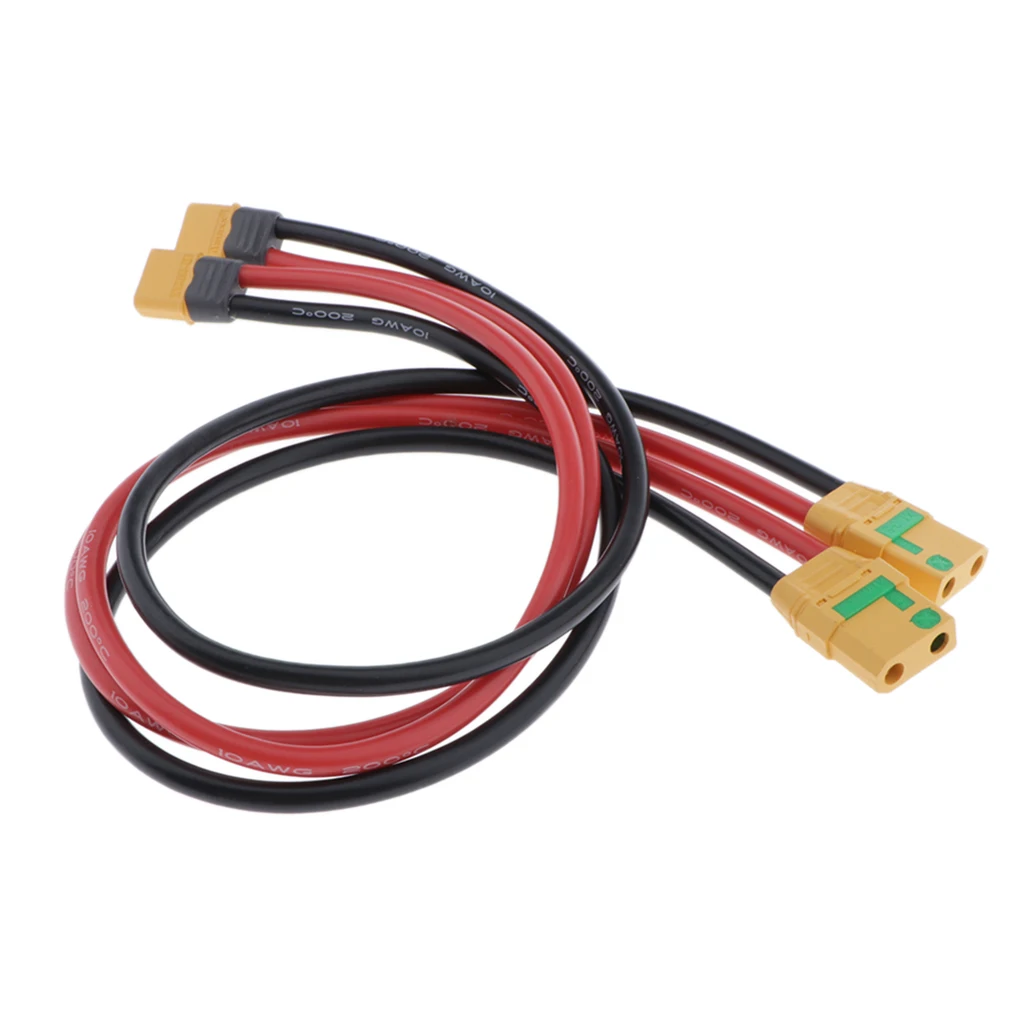 2 шт. RC зарядное устройство 10AWG XT60 штекер для XT90 Женский удлинитель | Игрушки и
