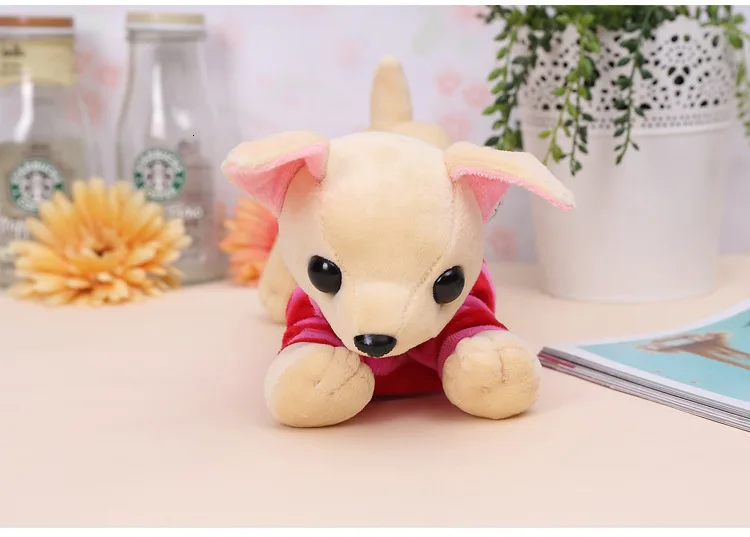 Плюшевая Сумка-карандаш для собак, плюшевая Сумка-карандаш Kawaii astuccio scuola, сумка для ручек, пеналы для карандашей, школьные сумочки