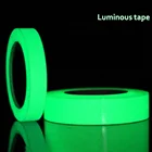 Фотолюминесцентная лента, самоклеящаяся зеленая светильник лента 15 мм х 3 м, глянцевая, водонепроницаемая, светится в темноте