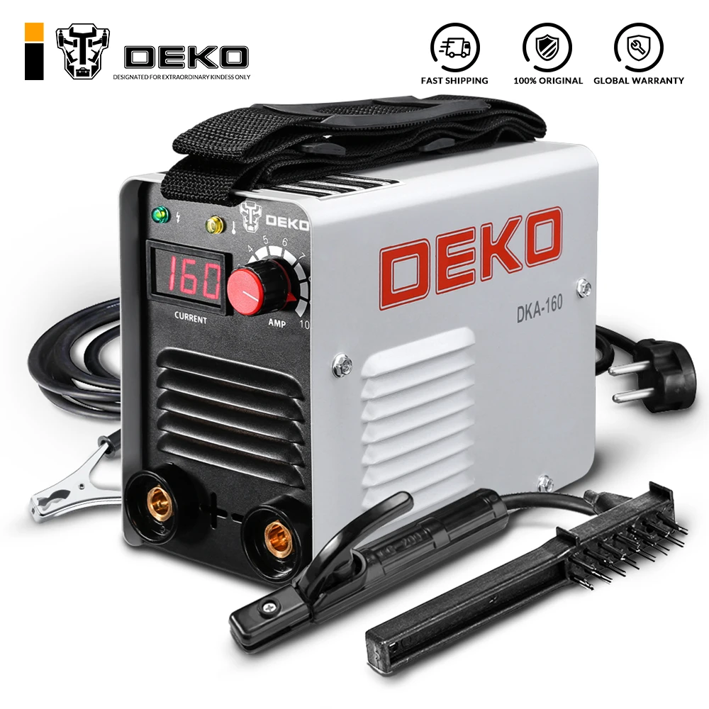 DEKO DKA-160G 4.1KVA Inverter Arc Electric Welding Machine MMA Welder for Working | Инструменты