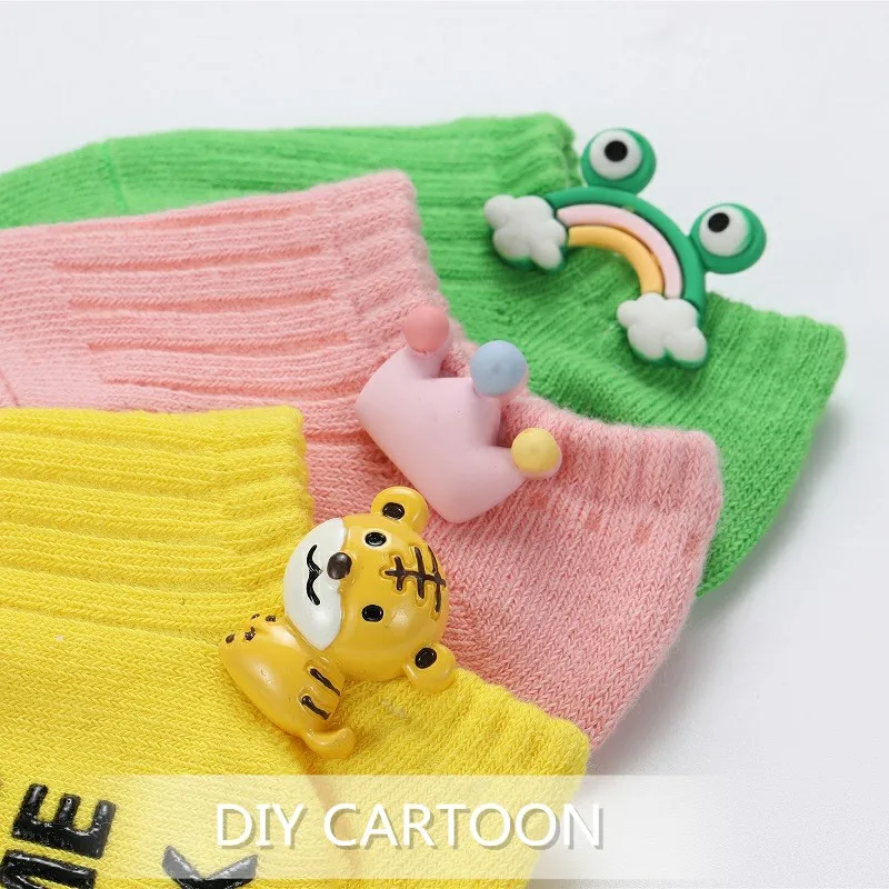 Beb&eacute; calcetines de lindos animales calcetines de dibujos animados beb&eacute; Anti-slip calcetines reci&eacute;n nacido Ni&ntilde;o boca baja algod&oacute;n ni&ntilde;o ni&ntilde;a bote Calcetines-1