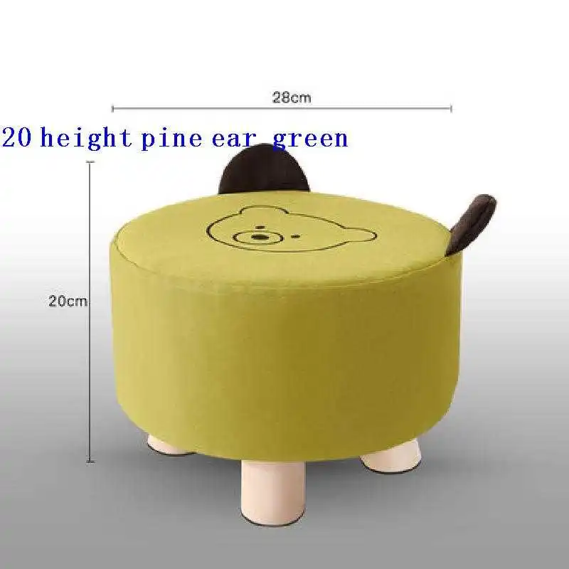 

Барсетка для ног для гостиной с чехлом в скандинавском стиле