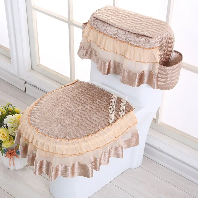 Чехол на сиденье унитаза Fyjafon 3 шт. чехол с сумкой для хранения моющееся