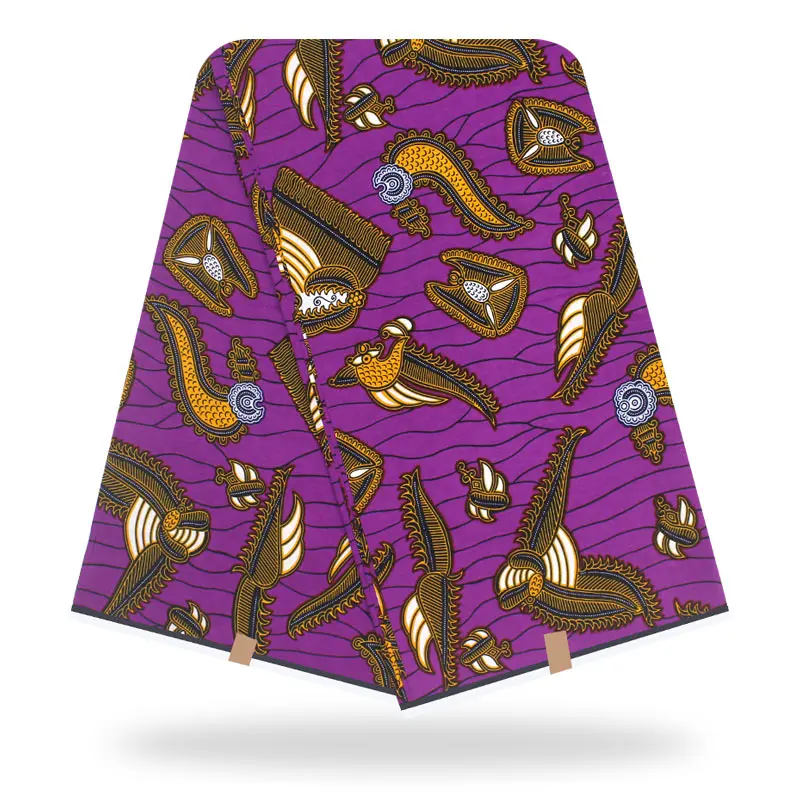 Лучшее качество африканская Дашики печать настоящая восковая ткань для