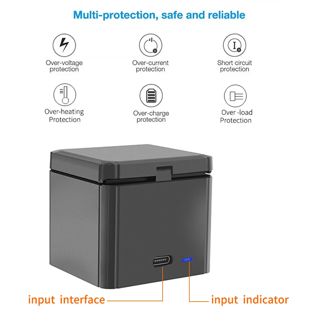 Для Insta 360 One X камера тип хранения батарея интеллектуальная зарядка зарядное