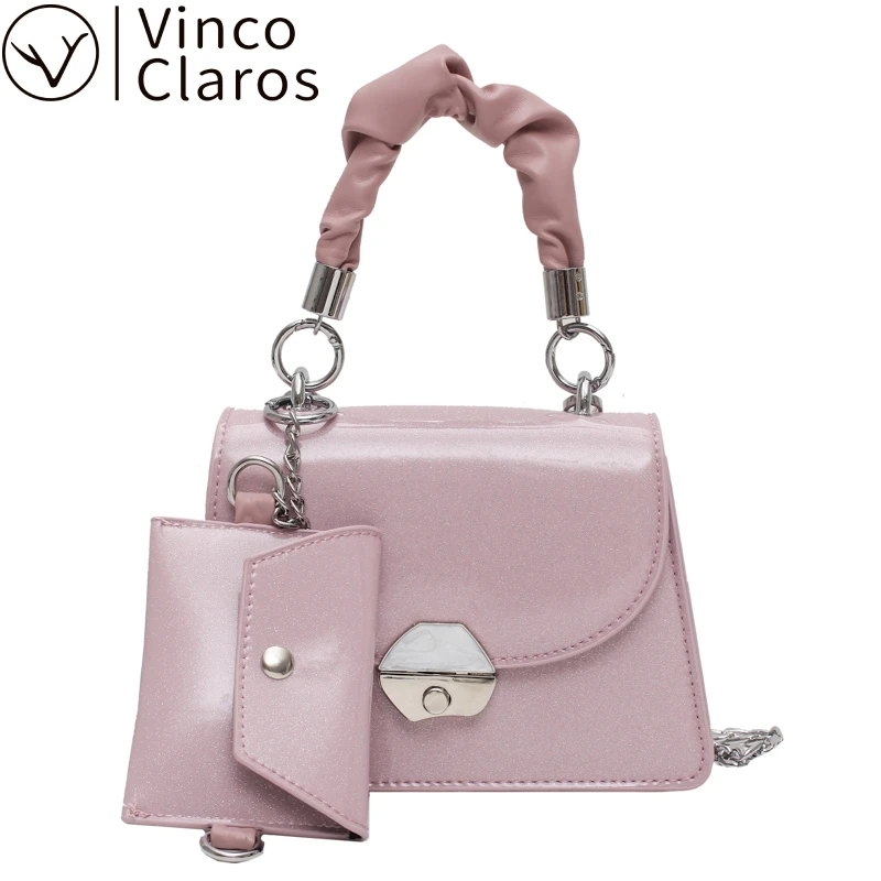 Модная кожаная сумка через плечо качественные сумки для женщин 2020 кошельки и