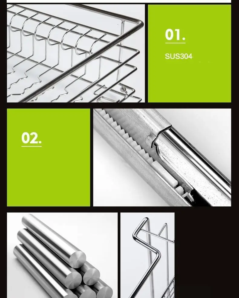 Столовый шкаф Keuken Almacenaje Armario Platos Cucina Pantries из нержавеющей стали, органайзер Cocina Cozinha, корзина для кухонного шкафа