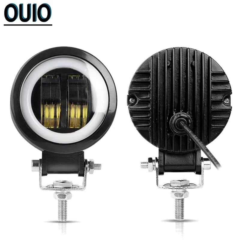 20 Вт 3 "Мотоцикл головной светильник светодиодный рабочий 12В Автомобильный бар