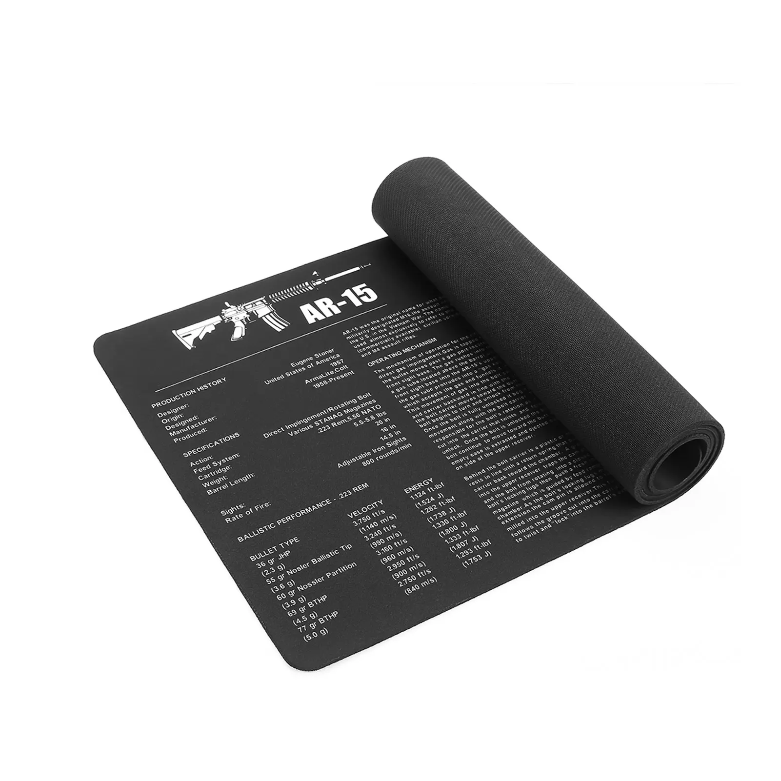 

Cleaning Mat Workbench Mat Protective Pad With Parts Diagram Instructions Mouse Pad 36*12 Inches For Shooting Fans