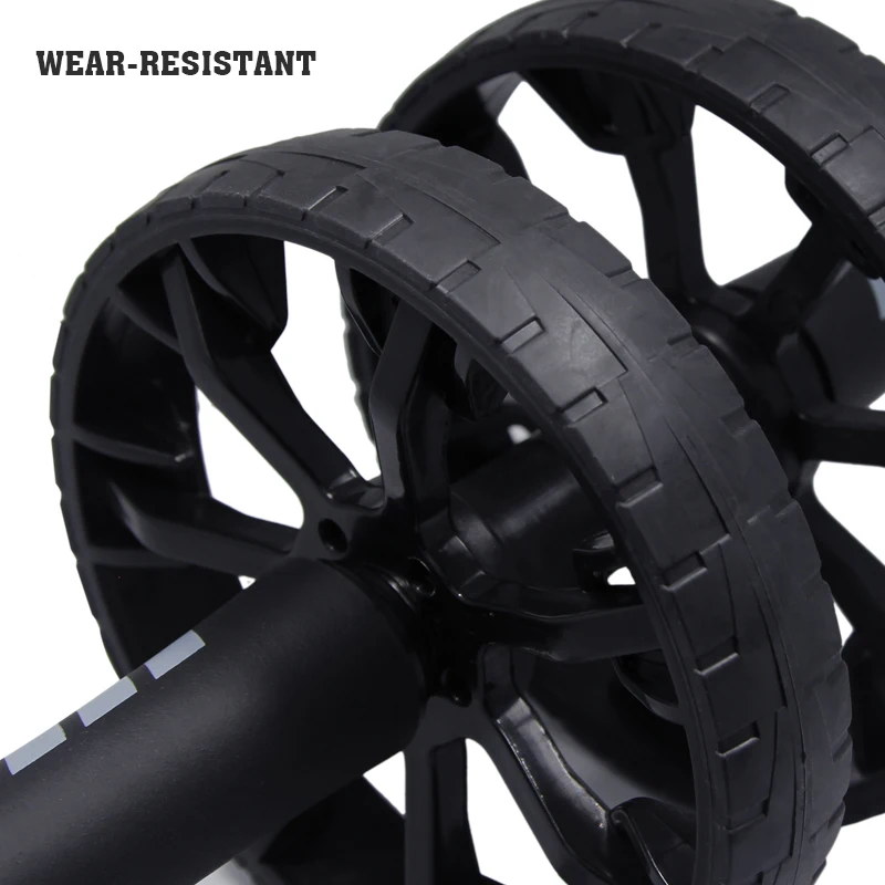 Лидер продаж мощность Ab Wheel бесшумные двухколесные брюшные мышцы фитнес