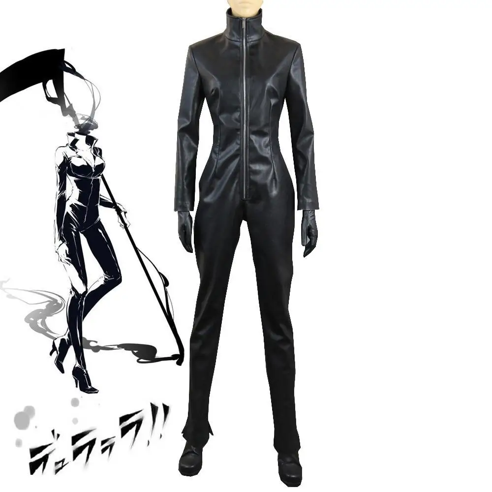

Unisex Japan Anime Cos DRRR DuRaRaRa Celty Sturluson Cosplay Costume Cos Sets Suit