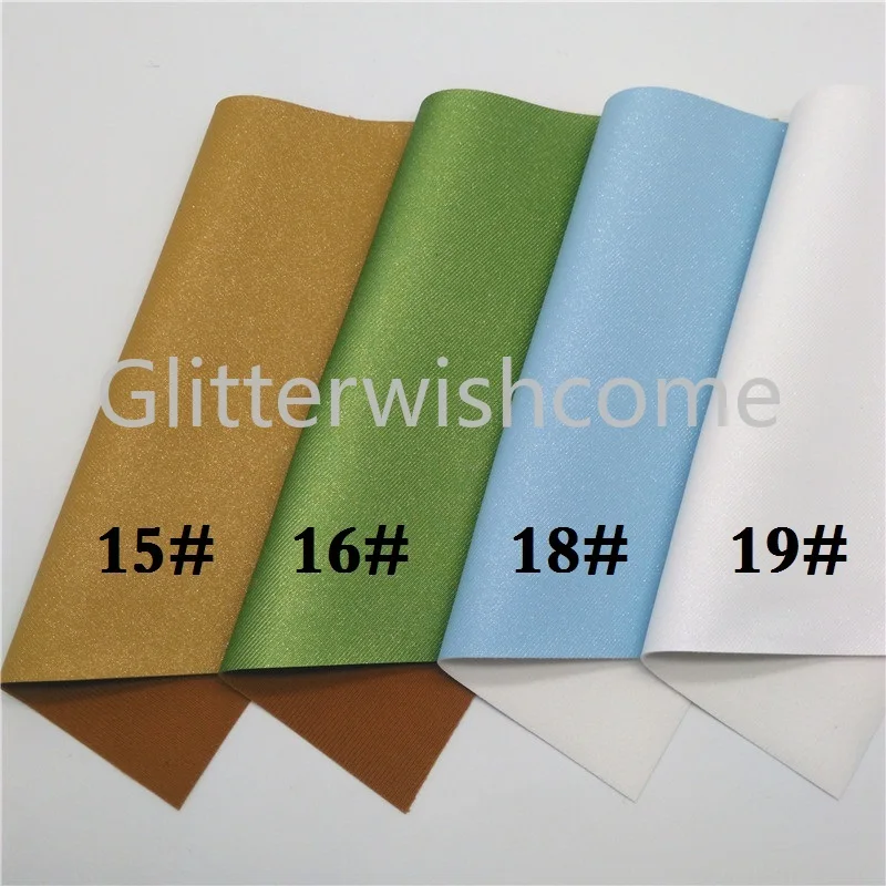 Glitterwishcome 21X29 см A4 размер винил для бантов блестящая синтетическая кожа, искусственная ткань, искусственная кожа листы для бантов, GM612A