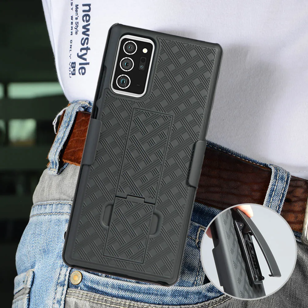 Running Sport Holster Back Case Kickstand Swivel Belt Clip Cover Holder for Samsung Galaxy Note 20 Ultra Note20 Note20Ultra | Мобильные