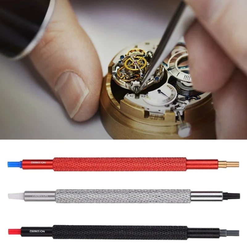 

C5AC 3pcs/set 7404 Double Head Watch Hand Setting Fitting Pressers Needle Presser Watch Repairng Tool Watchmakers Tool