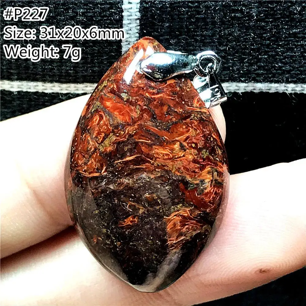 Подвеска из натурального желтого пьестерсита для женщин мужчин кристалл энергия