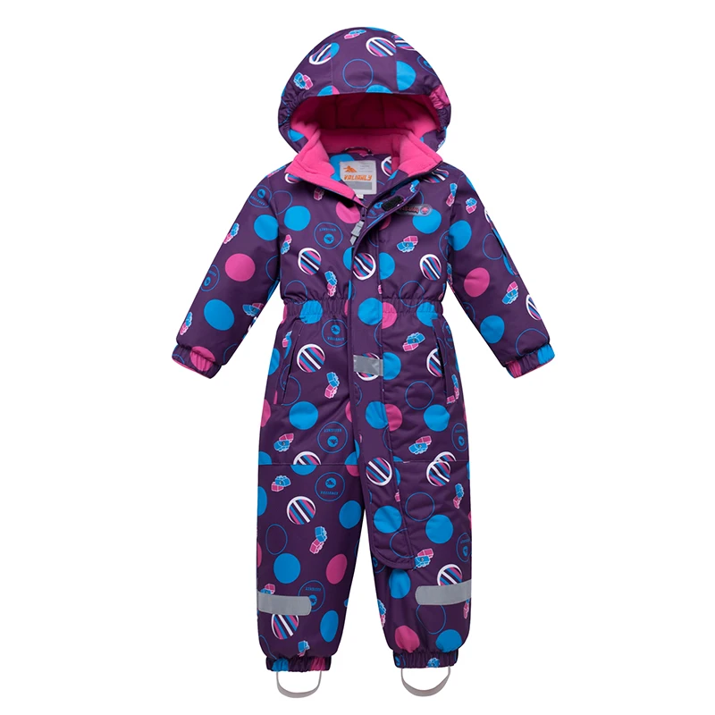 2021 Новинка лыжный костюм для девочек цельнокроеный зимний комбинезон высокого