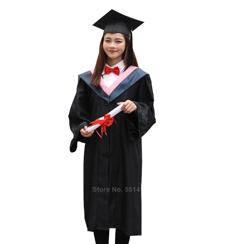 Выпускное Платье для взрослых школьная форма студентов Университетская одежда