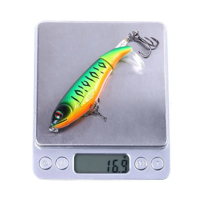 

Fishing Lure Top water Hard Bait Wobbler Jig Bait Crankbait Carp Striped bass Pesca Fishing tackle Swim Bait 3D Eyes 9cm/17g