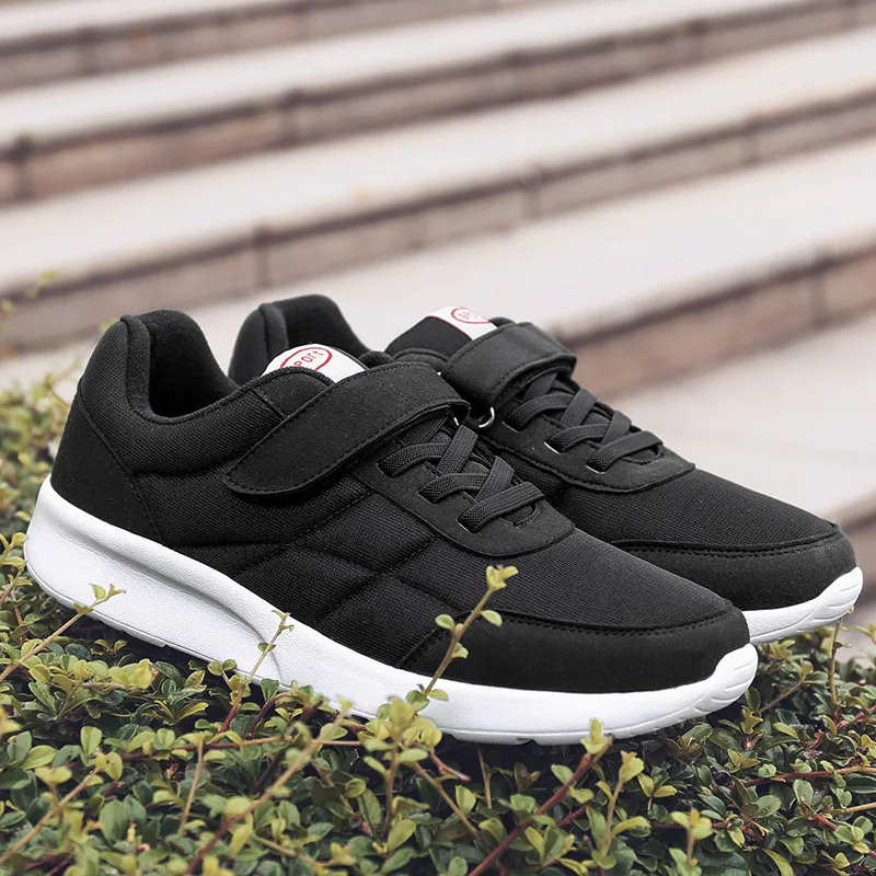 Fujin/Осенняя прогулочная женская обувь Нескользящая среднего возраста Обувь для